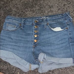 Target High waisted shorts size 10/30 barely worn